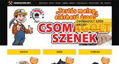 Desktop Screenshot of ormosszen.hu
